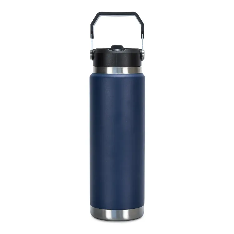Frontier Hyke Vacuum Bottle — navy