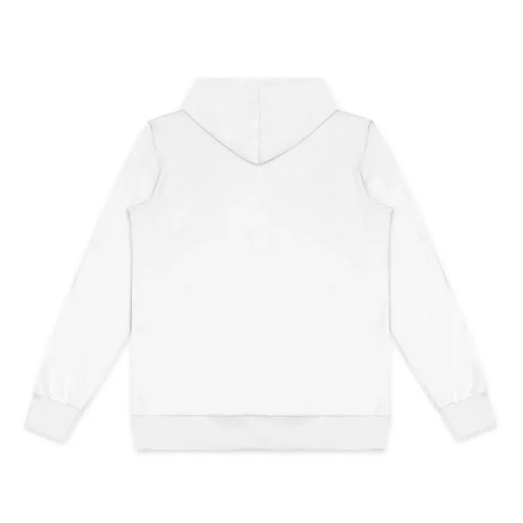 Custom Mens Active Zipped Hoodie — Unbranded Back