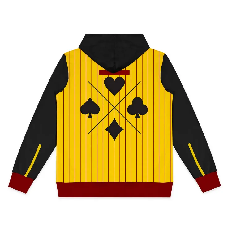 Custom Women's Active Zipped Hoodie — Back