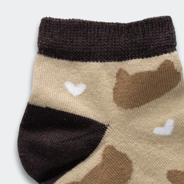 Pixel Knitted Ankle Socks — Detail
