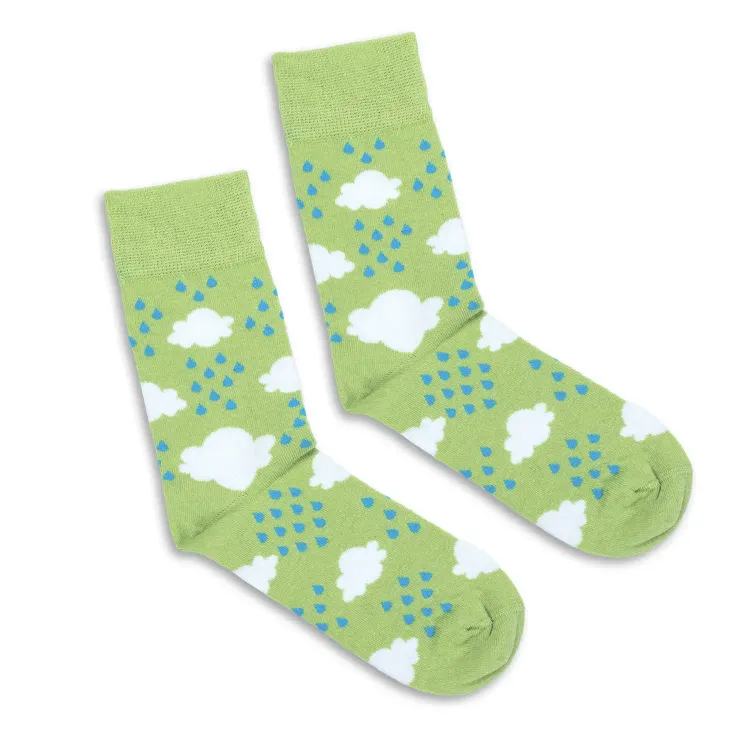 Pixel Knitted Business Socks — Main