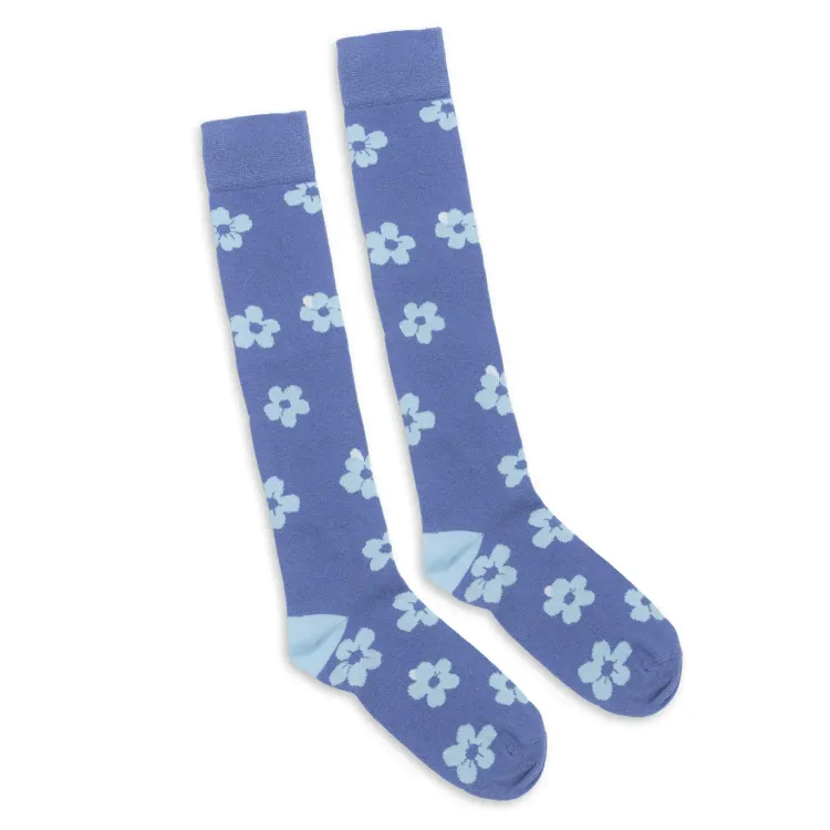 Pixel Knitted Knee-High Socks — Main