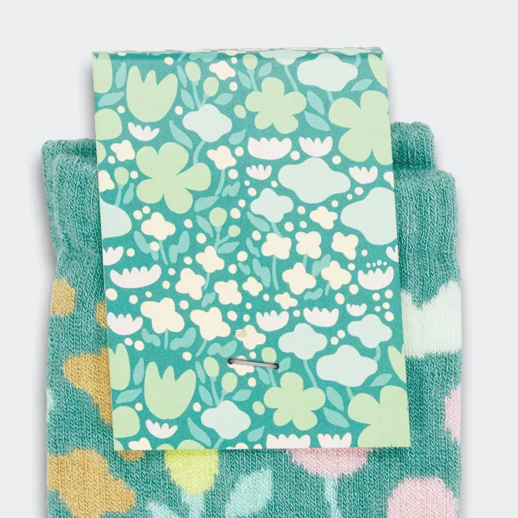 Jolly Knitted Bamboo Kids Socks — Custom Card Front
