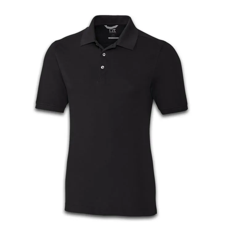 Cutter & Buck Advantage Mens Polo — black