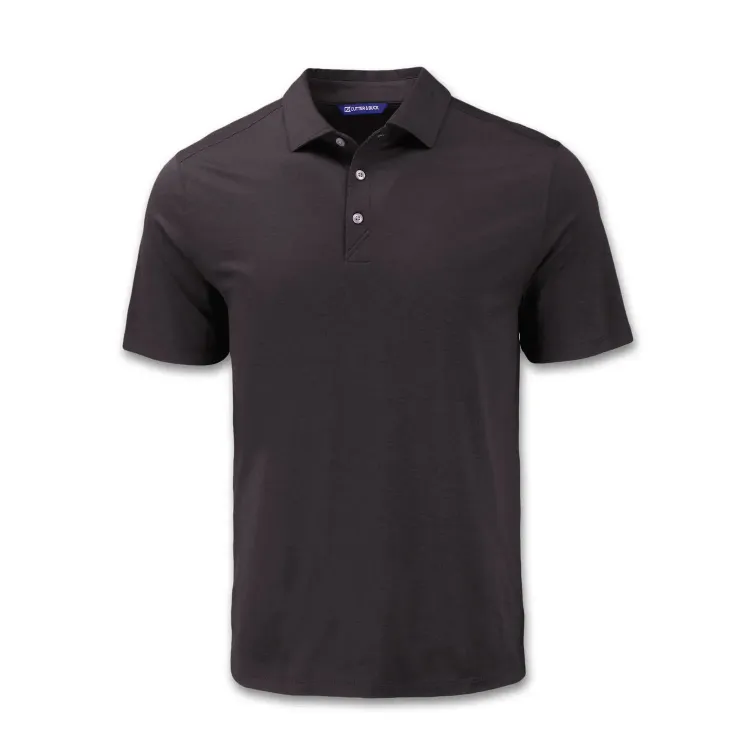 Cutter & Buck Coastline Epic Mens Polo — black