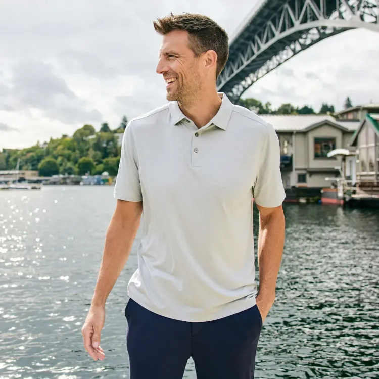 Cutter & Buck Coastline Epic Mens Polo — Feature