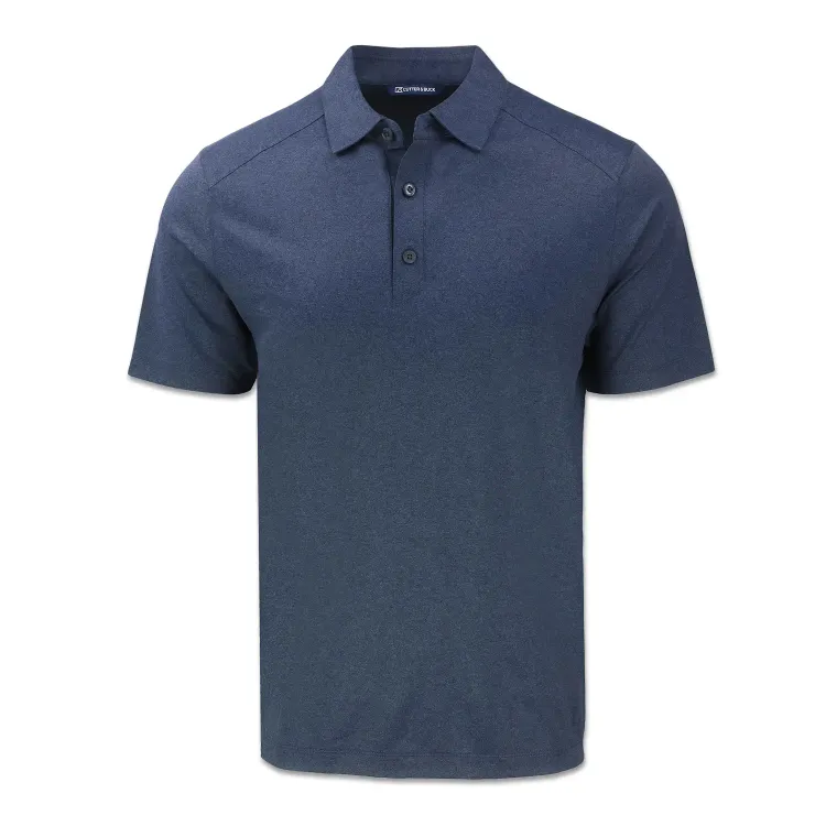 Cutter & Buck Forge Mens Polo — dark navy heather