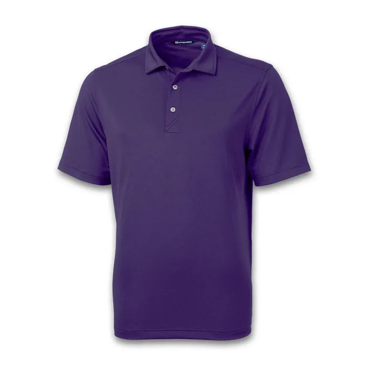 Cutter & Buck Virtue Mens Polo — college purple