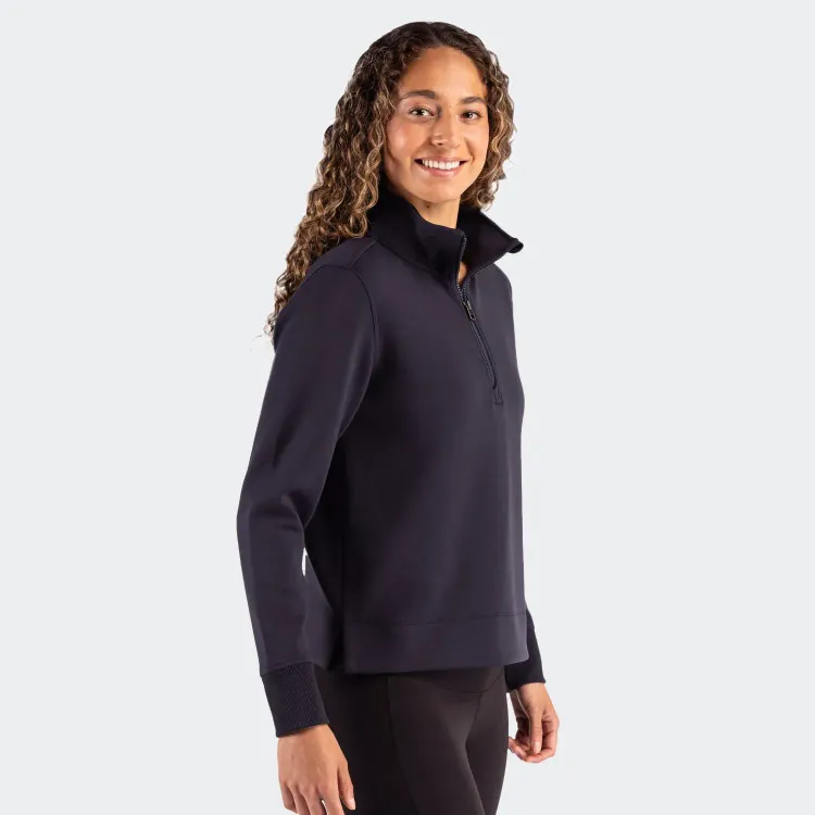 Cutter & Buck Roam Womens Half Zip Jacket — Side
