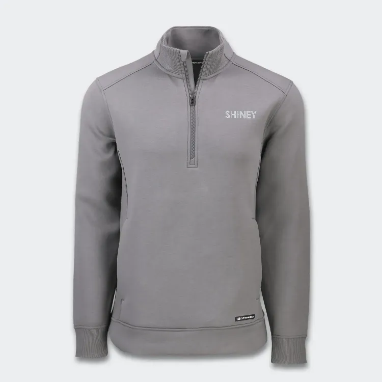 Cutter & Buck Roam Mens Half Zip Jacket — Branding