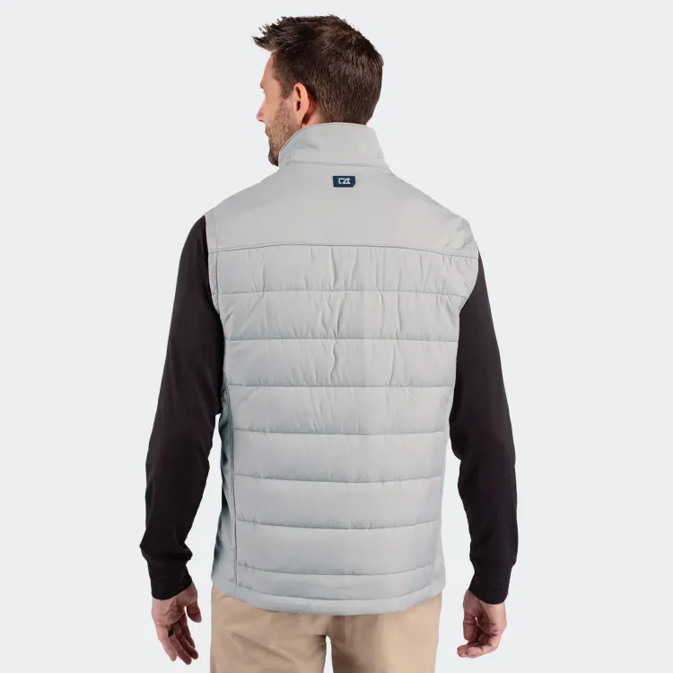 Cutter & Buck Evoke Mens Hybrid Vest — Back