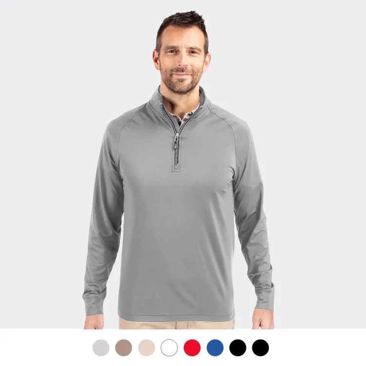 Cutter & Buck Adapt Mens Half Zip — Main