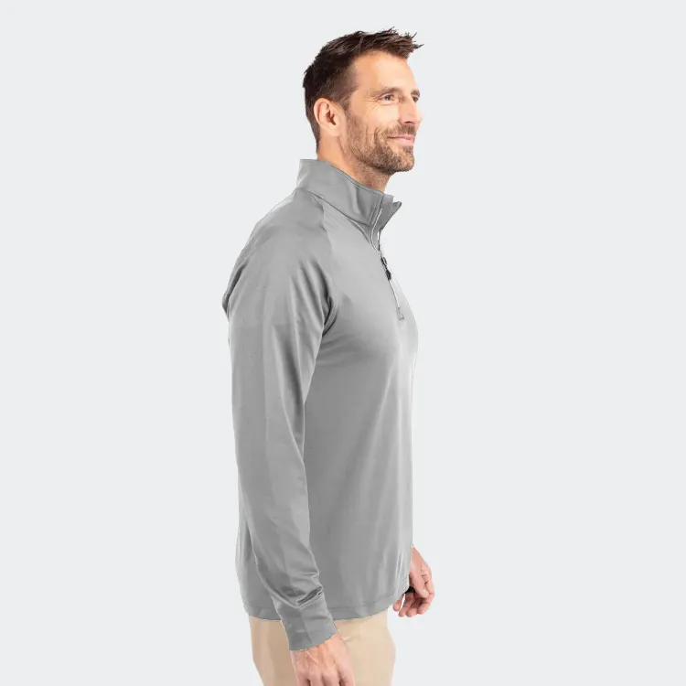 Cutter & Buck Adapt Mens Half Zip — Side