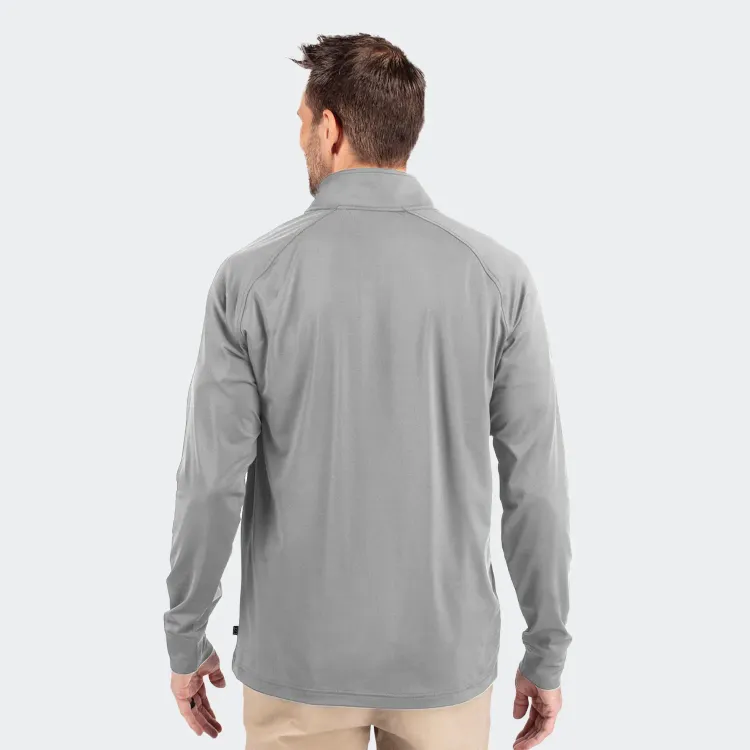 Cutter & Buck Adapt Mens Half Zip — Back