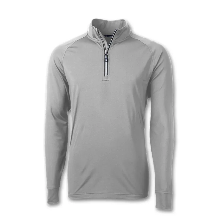 Cutter & Buck Adapt Mens Half Zip — polished