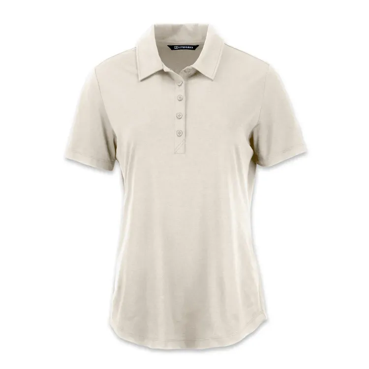 Cutter & Buck Coastline Epic Womens Polo — wheat