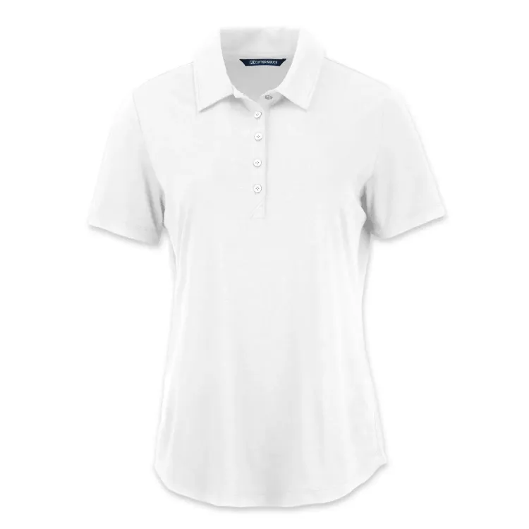 Cutter & Buck Coastline Epic Womens Polo — white