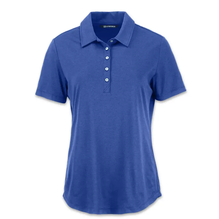 Cutter & Buck Coastline Epic Womens Polo — tour blue