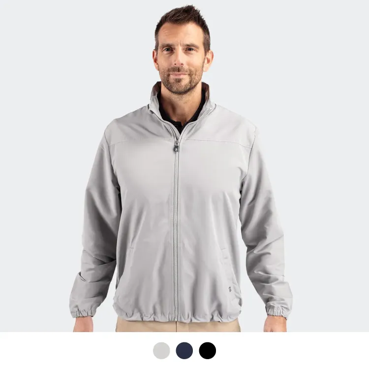 Cutter & Buck Charter Mens Full Zip Jacket — Main