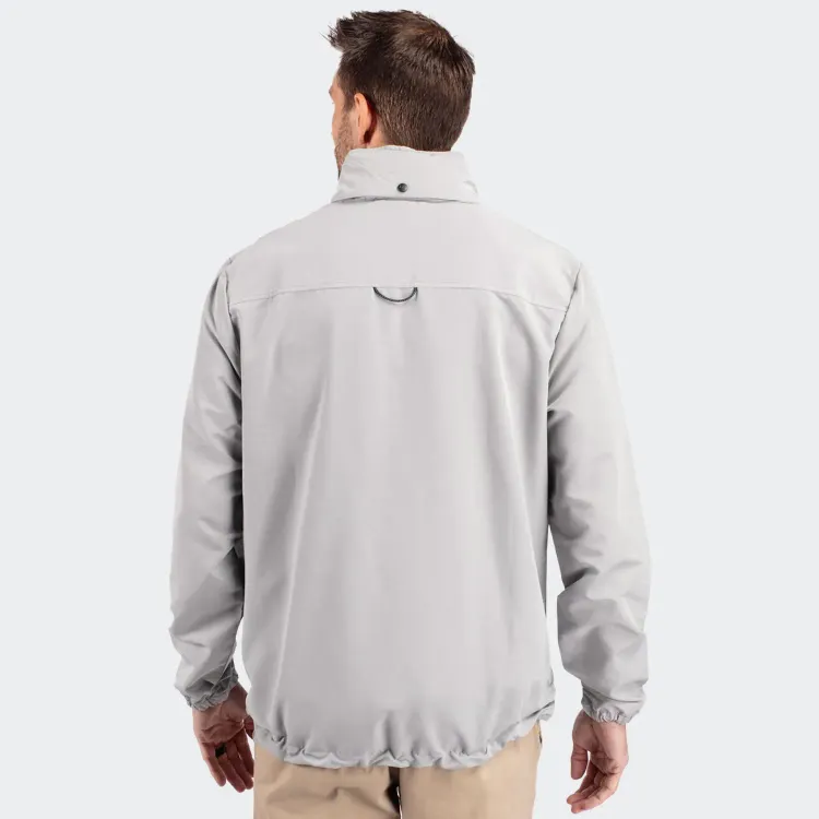 Cutter & Buck Charter Mens Full Zip Jacket — Back