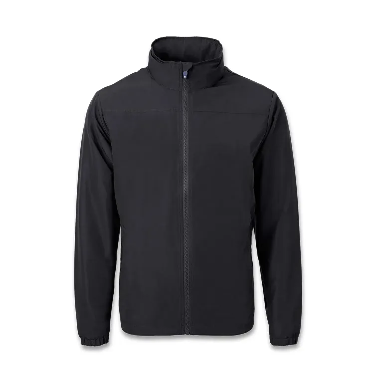 Cutter & Buck Charter Mens Full Zip Jacket — black