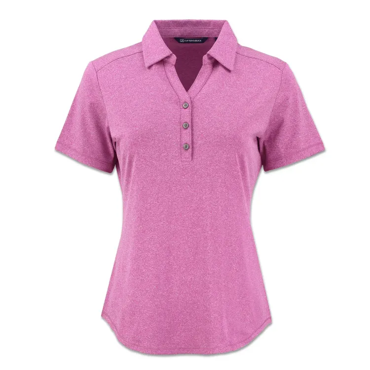 Cutter & Buck Forge Womens Polo — gelato heather