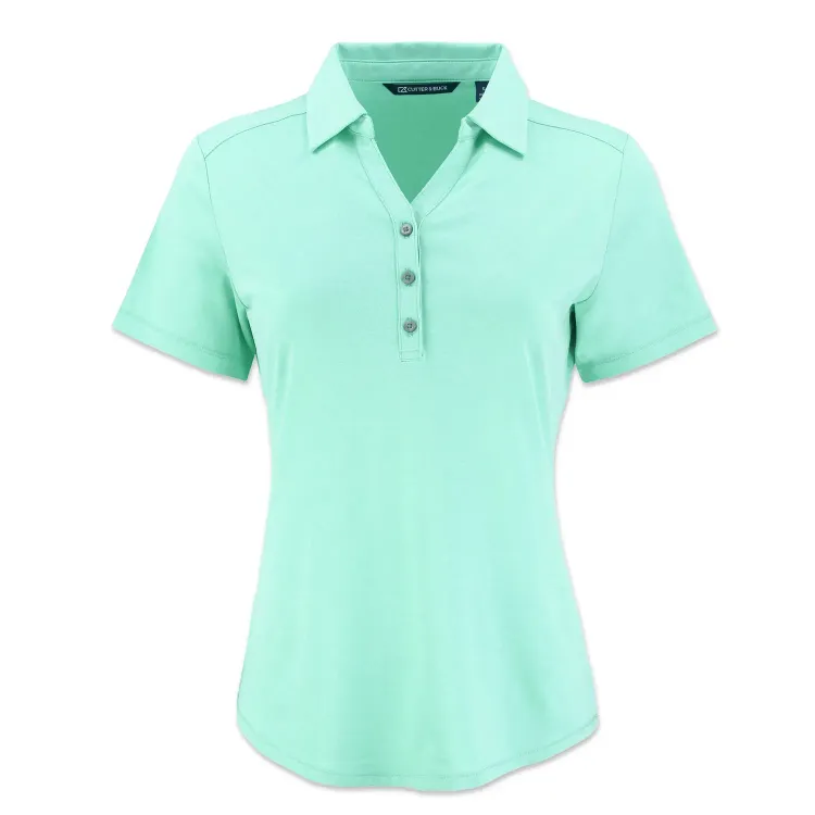 Cutter & Buck Forge Womens Polo — fresh mint heather
