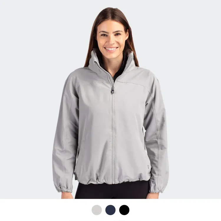 Cutter & Buck Charter Womens Full Zip Jacket — Main