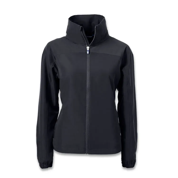 Cutter & Buck Charter Womens Full Zip Jacket — black
