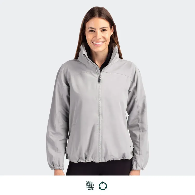 Cutter & Buck Charter Womens Full Zip Jacket — Impact Aware