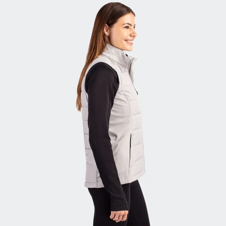 Cutter & Buck Evoke Womens Hybrid Vest — Side