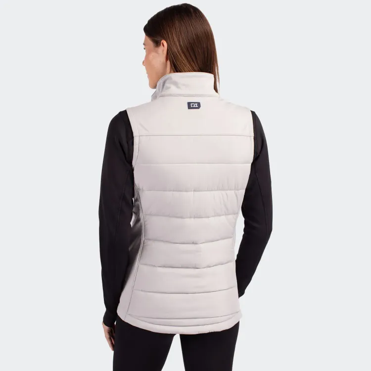 Cutter & Buck Evoke Womens Hybrid Vest — Back