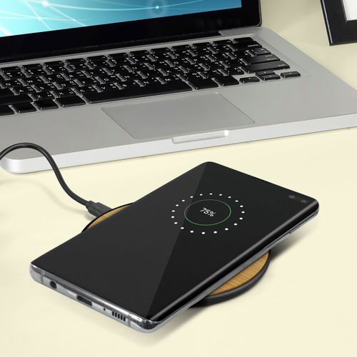 Bamboo 15W Wireless Fast Charger
