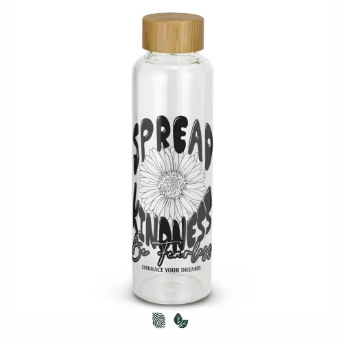 Eden Glass Bottle Bamboo Lid