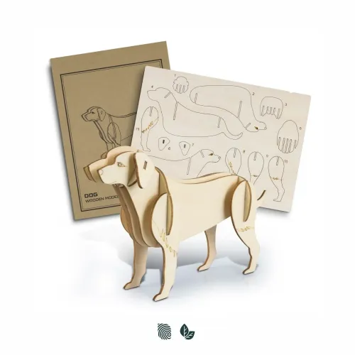 BRANDCRAFT Dog Wooden Model