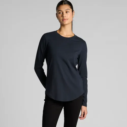 Wo's Maple Curve L/S Tee | 4021
