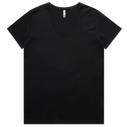 Wo's Maple V Neck Tee | 4023