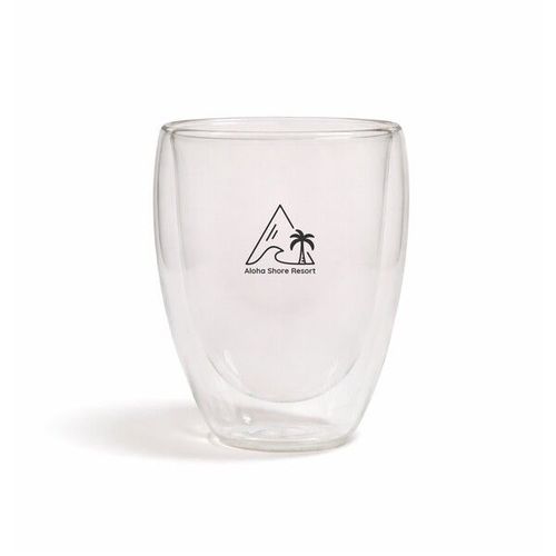 Sierra 350ml Double Wall Glass Cup