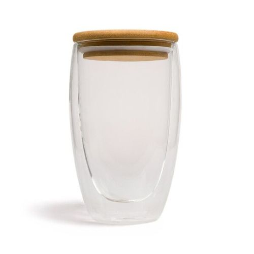 Sierra 450ml Double Wall Glass Cup