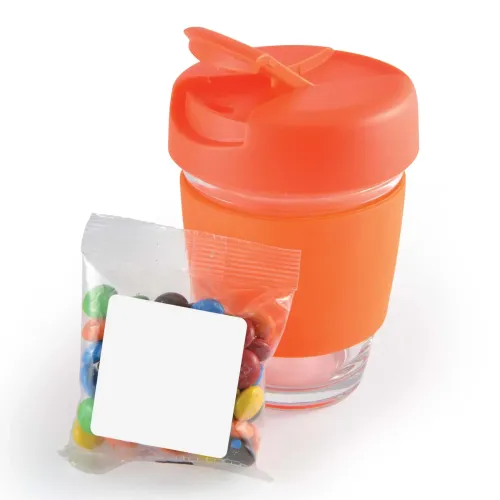 Vienna Coffee Cup with M&M's - Front View Blank