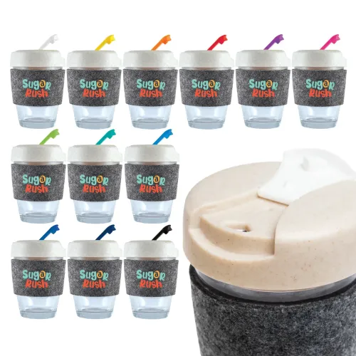 Vienna Eco Coffee Cup / RPET Band - Vienna Eco Coffee Cup / RPET Band