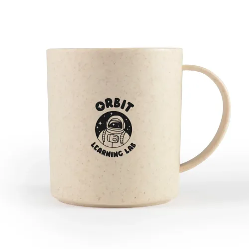 Vulcan Wheat Fibre Mug - Pad Print