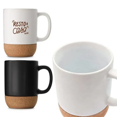 Magnum Ceramic Mug / Cork Base - Magnum Ceramic Mug / Cork Base