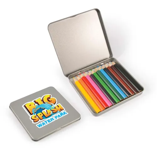 Doodle 12 Pencils in Tin - Doodle 12 Pencils in Tin