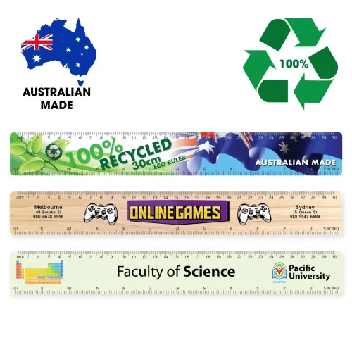 Recycled Eco 30cm Ruler - Recycled Eco 30cm Ruler
