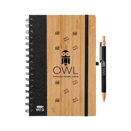 Pacifica Notebook & Serenity Pen Set - Pacifica Notebook & Serenity Pen Set