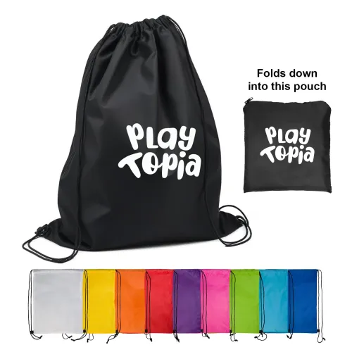 Pronto Drawstring Backpack - Pronto Drawstring Backpack