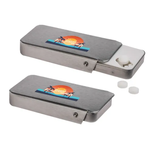 Sugar Free Breath Mints in Slider Tin - Digital