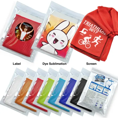 Chill Cooling Towel in Pouch - Chill Cooling Towel in Pouch