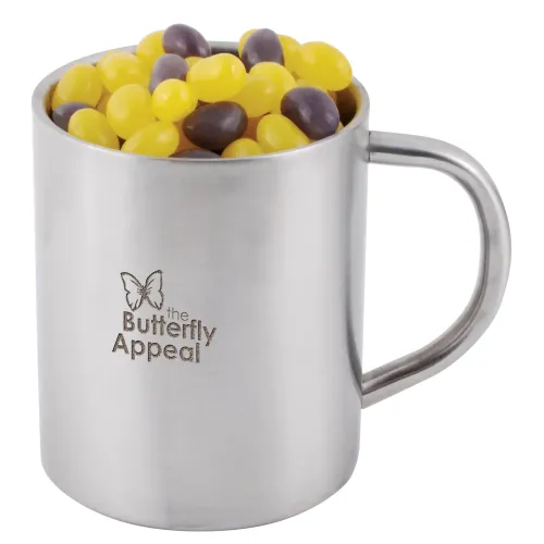 Corporate Colour Mini Jelly Beans in Java Mug - Corporate Colour Mini Jelly Beans in Java Mug